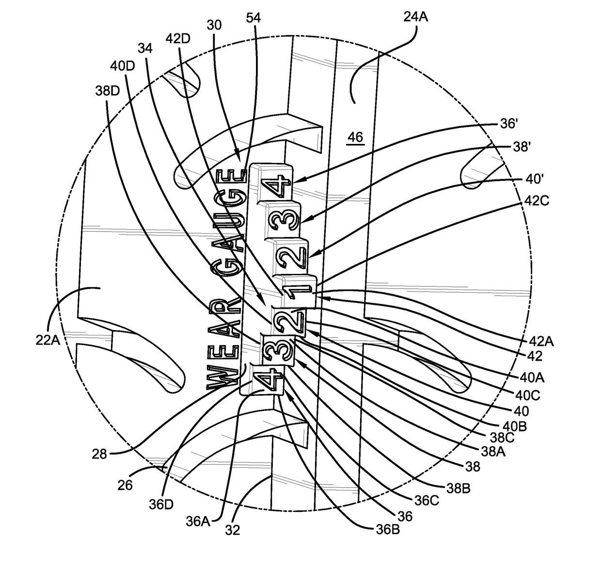 Tread wear indicator