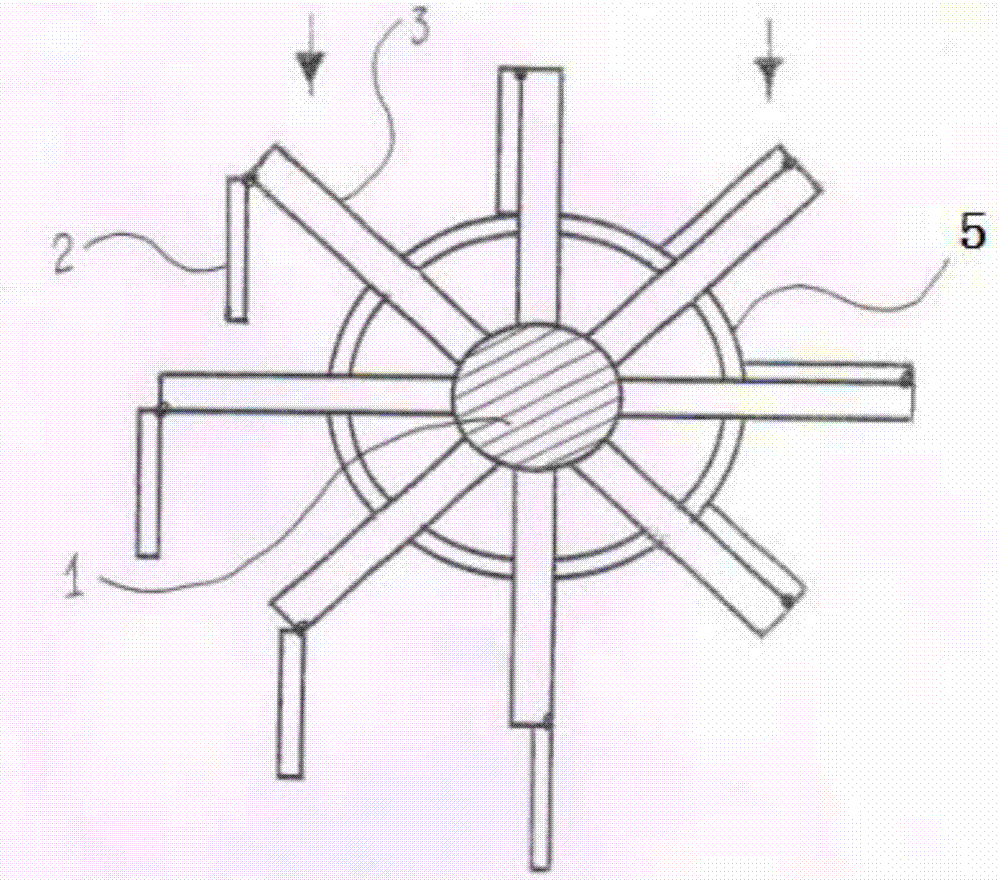 Flowing water dam-free environment-friendly efficient electricity generation device