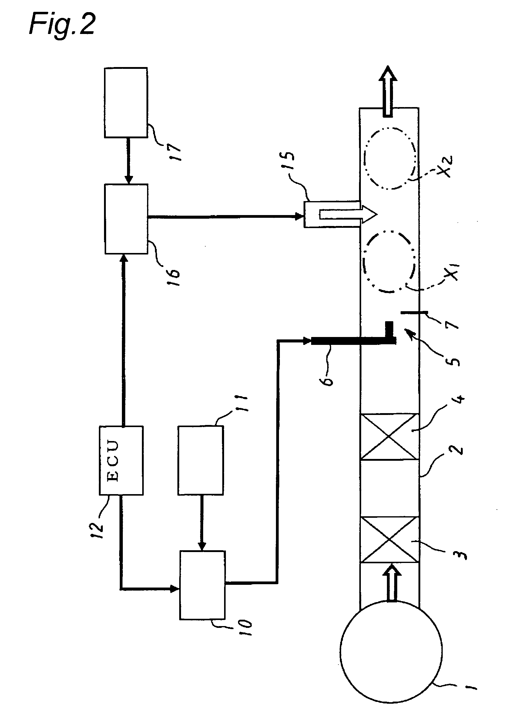 Exhaust gas purifier and method of control therefor