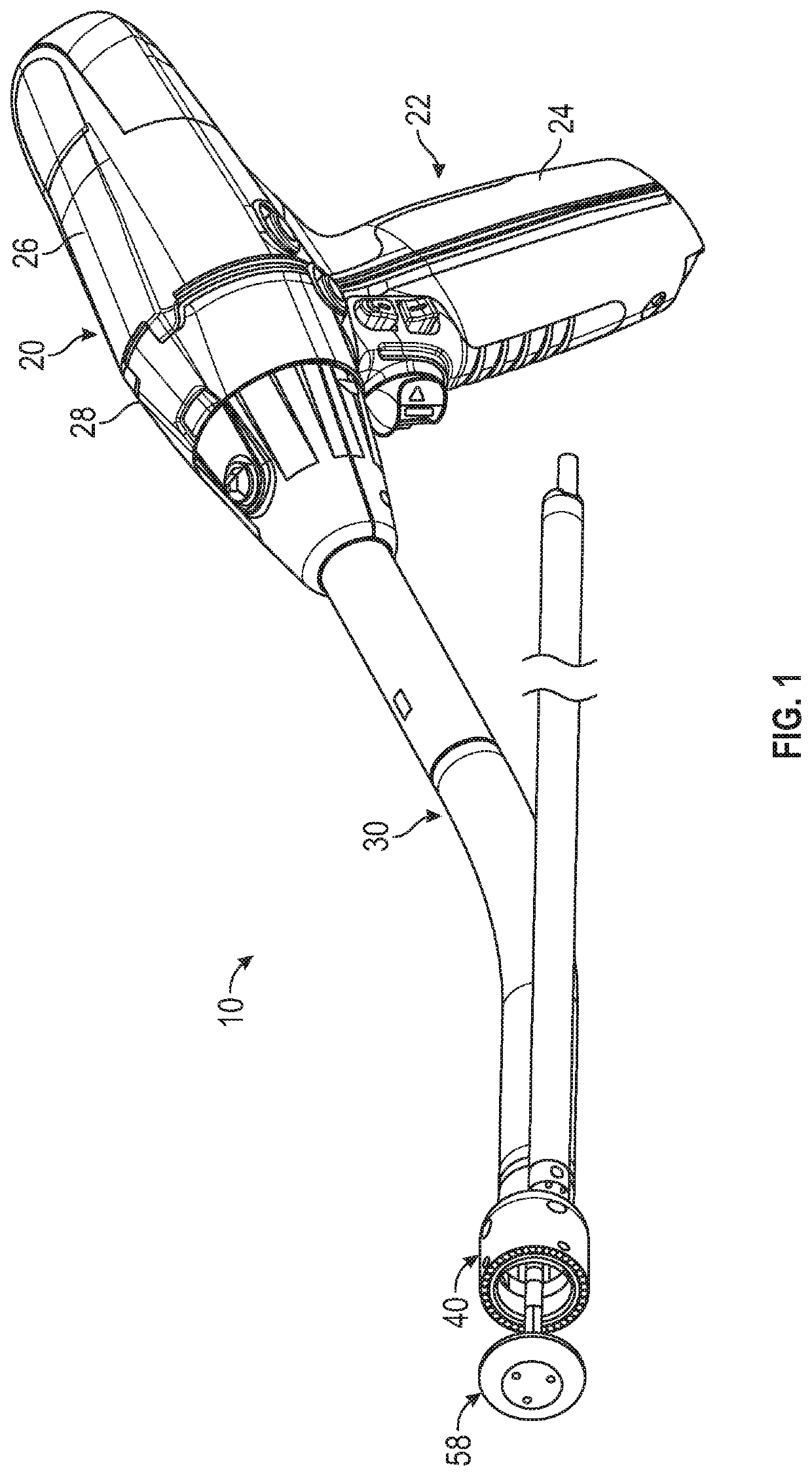 Strain gauge stabilization in a surgical device
