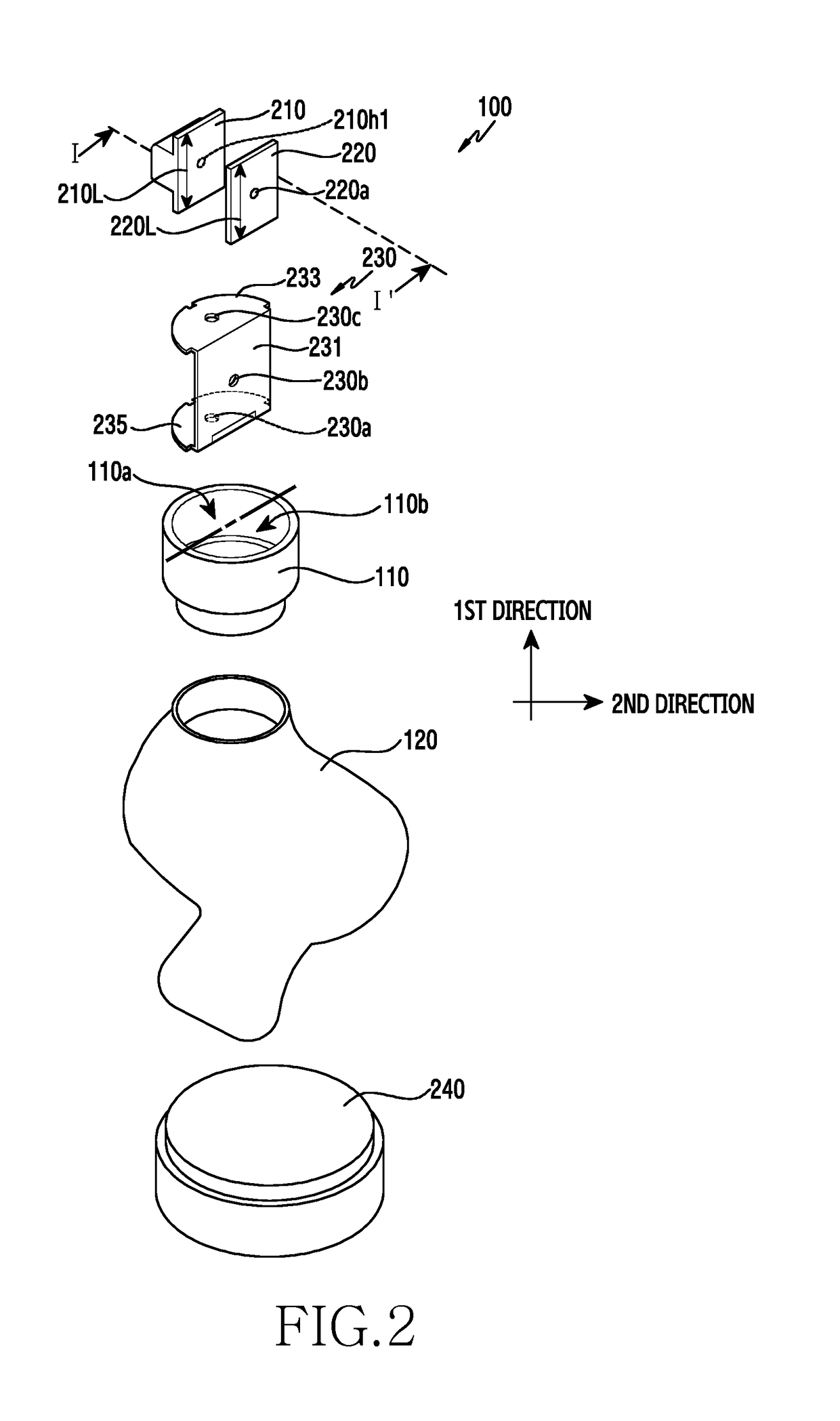 Wearable acoustic device with microphone