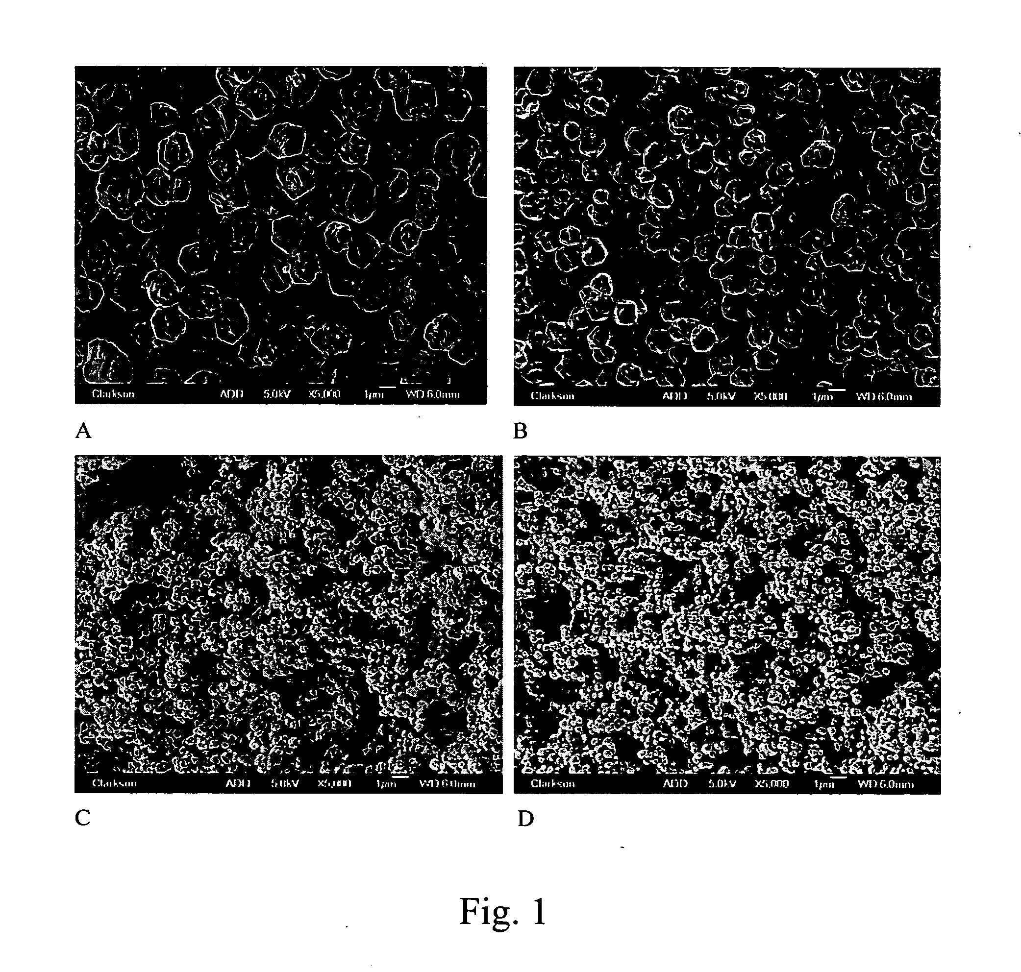 Polyol-based method for producing ultra-fine silver powders