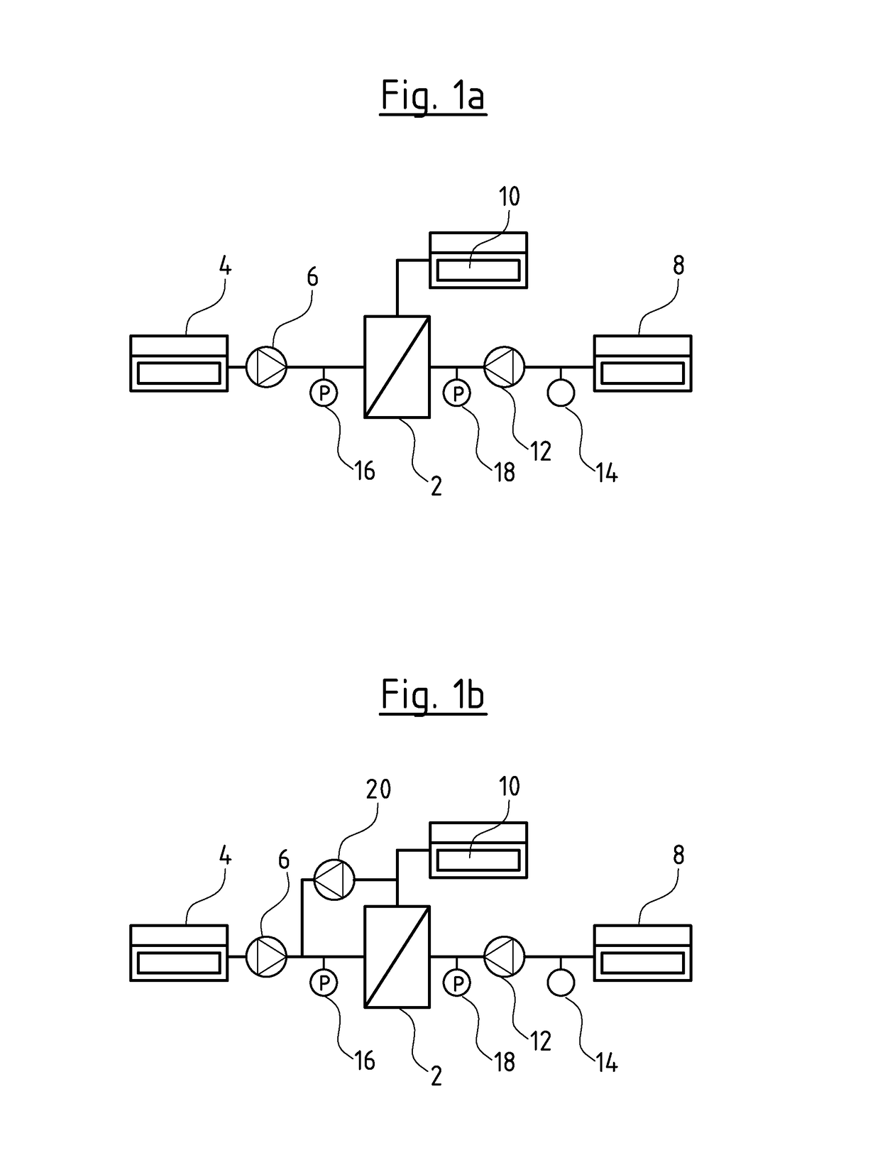 Control method for a filter system