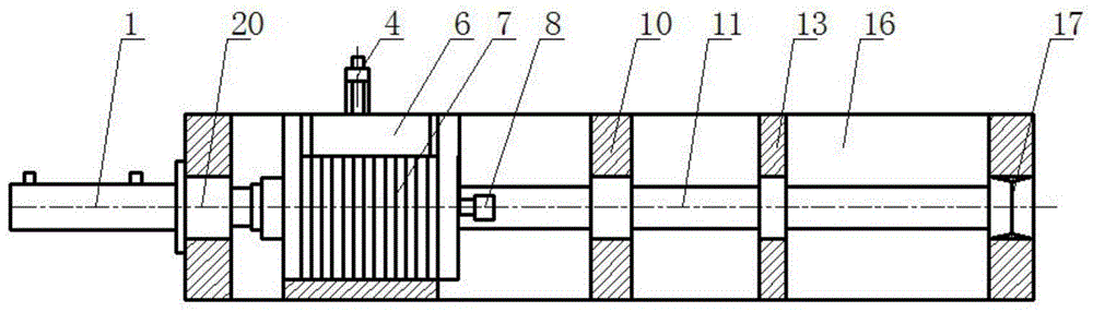 Feeding device of drawbench