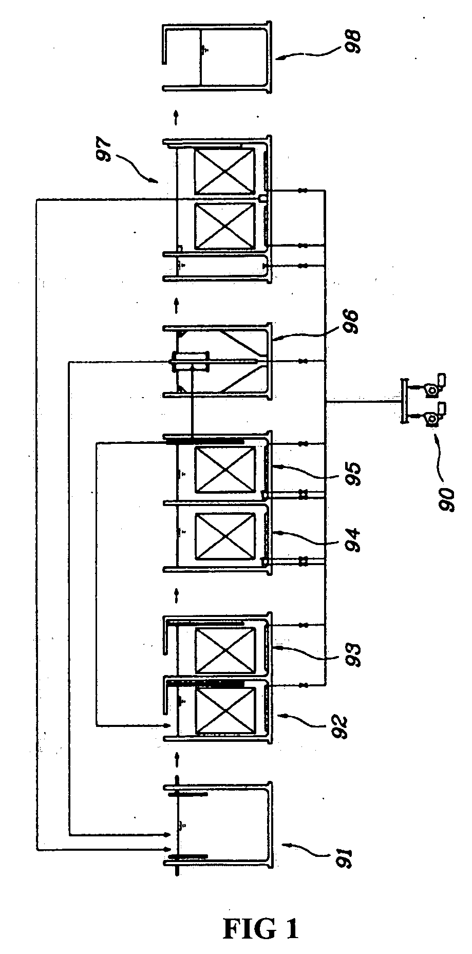 Apparatus and method for treating wastewater using contact media