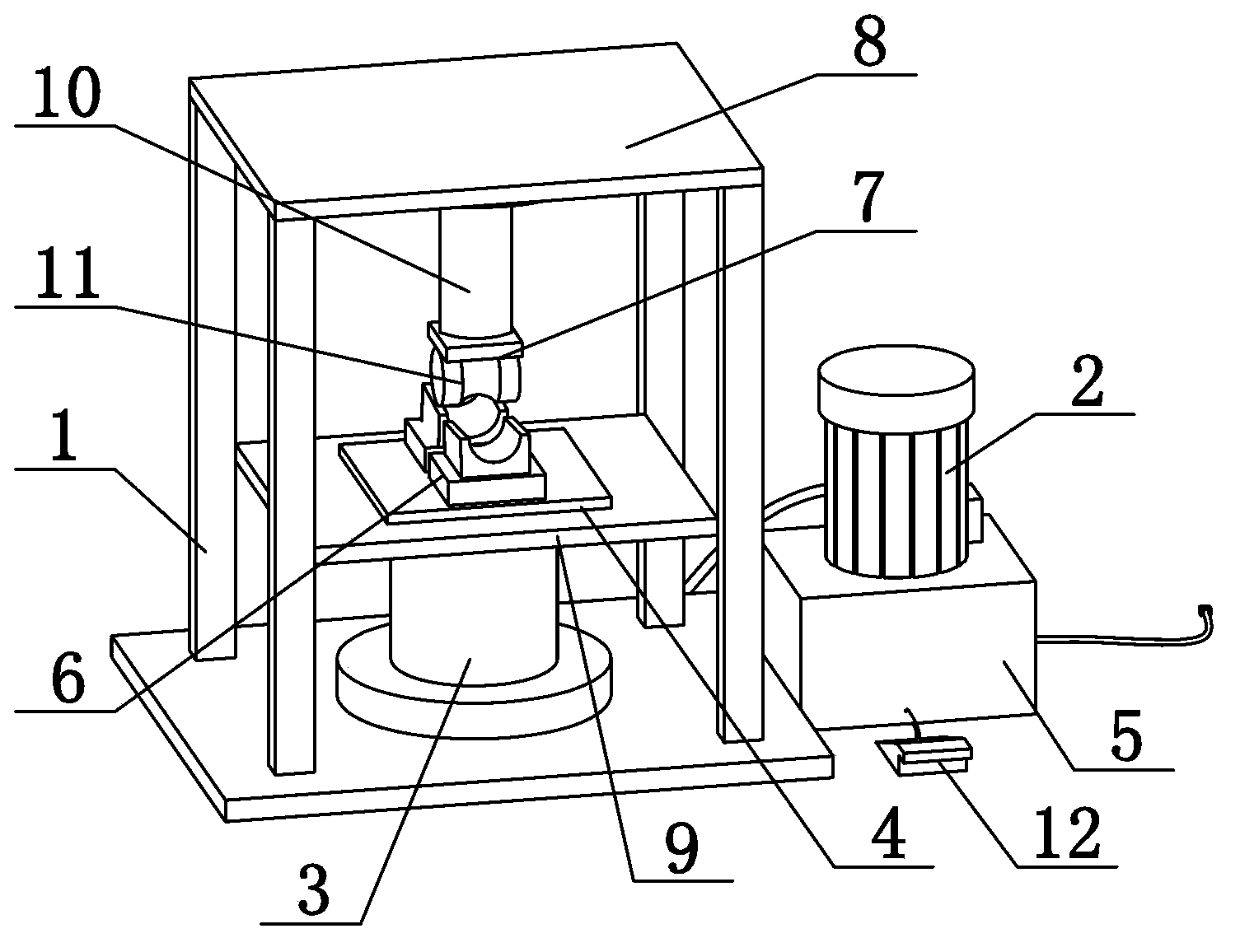 Small-sized bending device