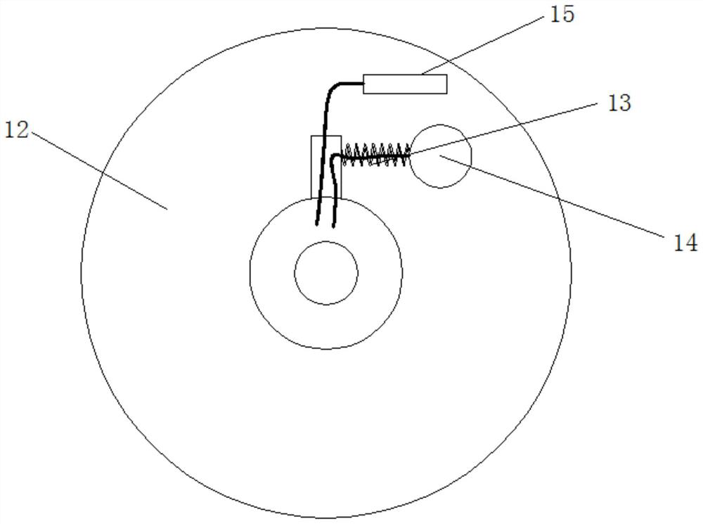 A heat dissipation and dustproof device for projectors that is beneficial to the principle of centrifugal force