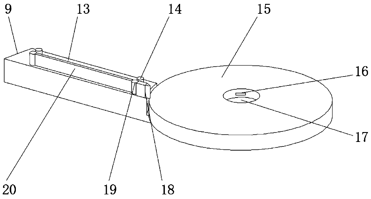 Environment-friendly furniture plate edge bonding mechanism and edge bonding process thereof