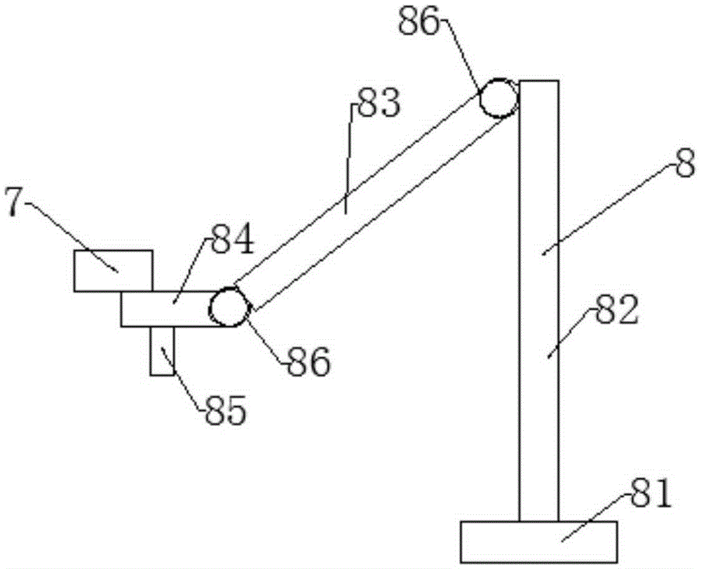 Body temperature detection system based on BIM operation and maintenance device