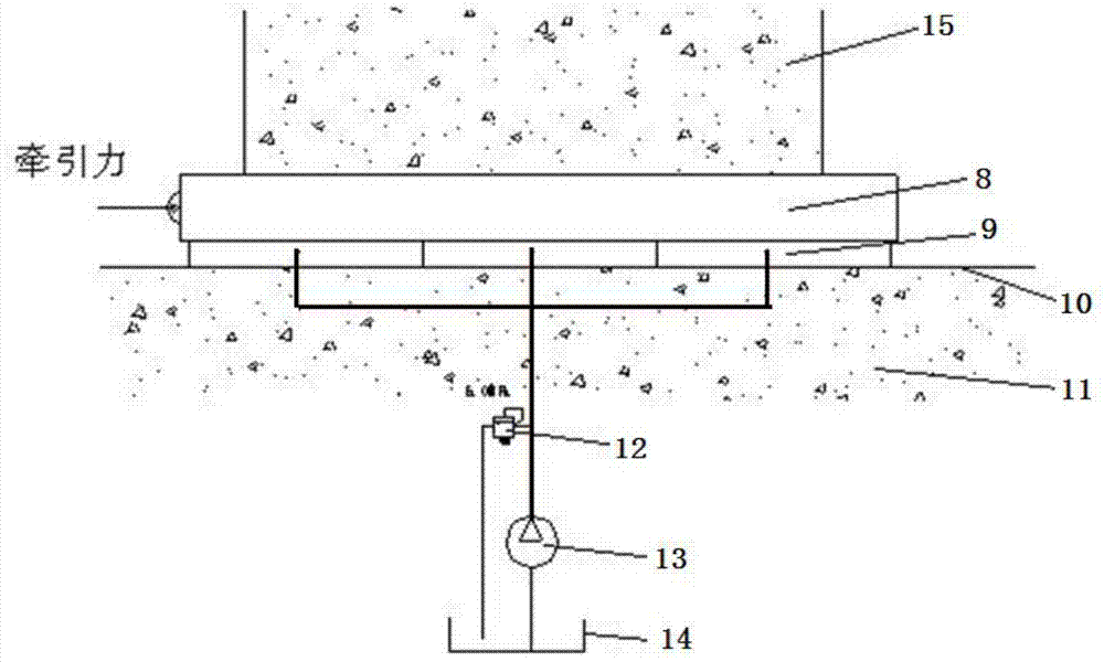 Sliding trolley and method for transporting super-heavy members