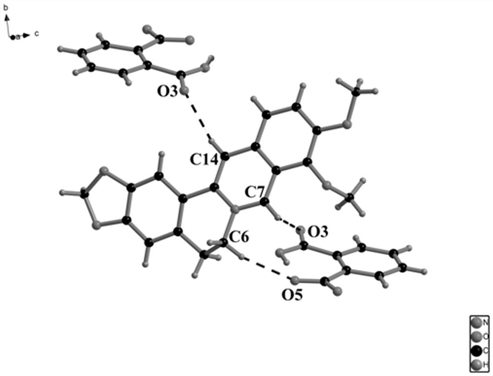 Berberine-phthalic acid drug salt single crystal and preparation method thereof