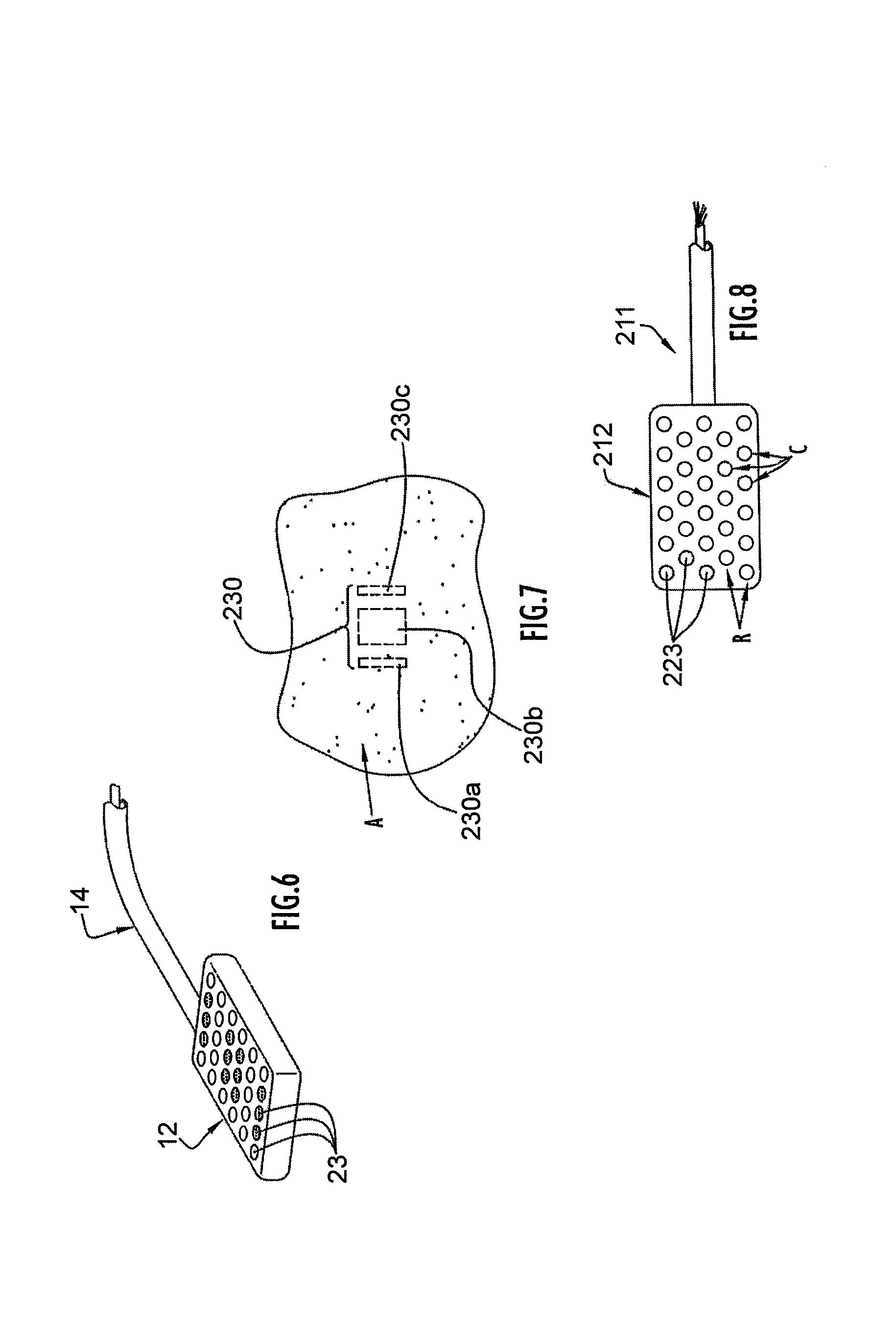 Focused ultrasound ablation devices having selectively actuatable emitting elements and methods of using the same