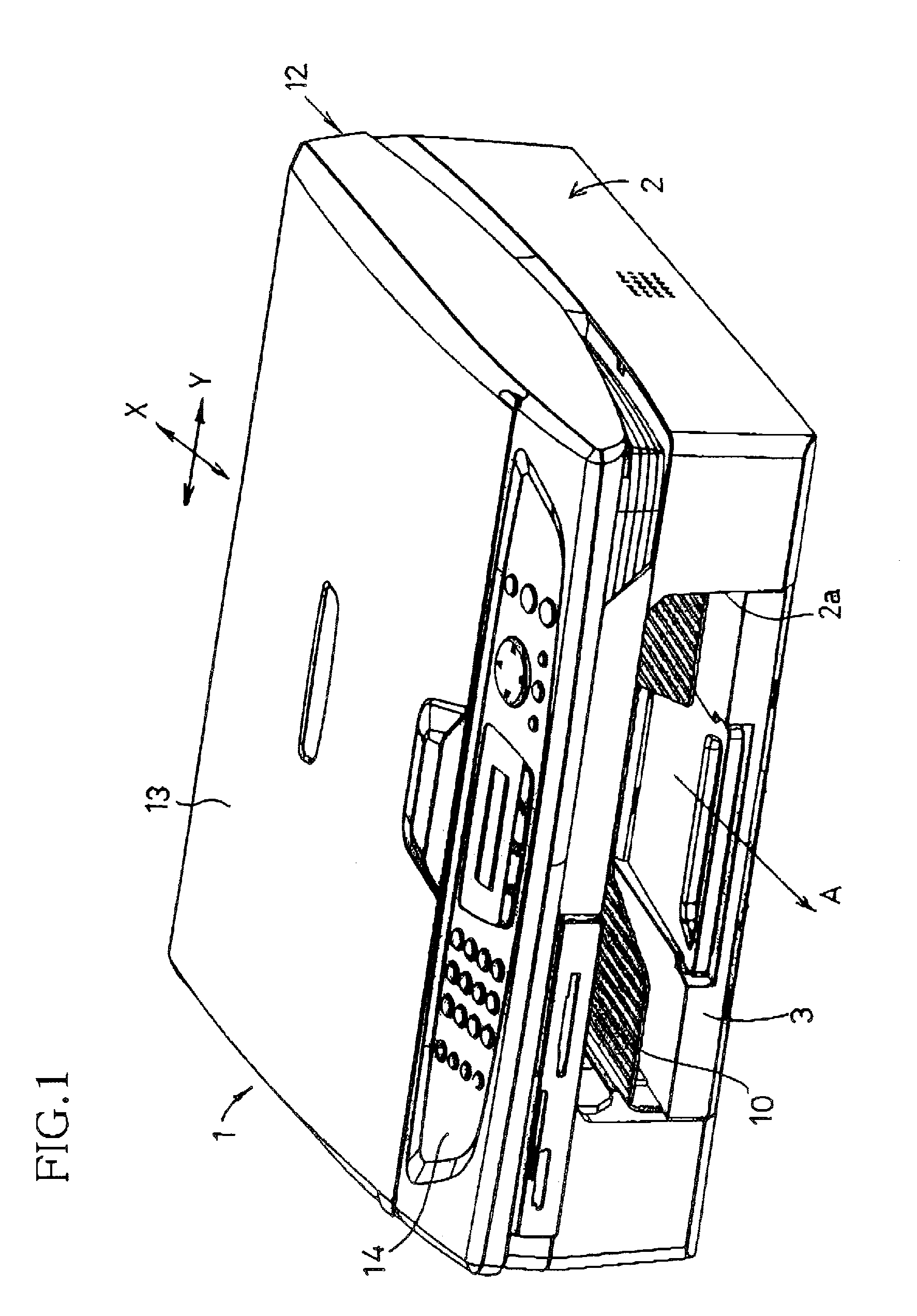 Feeding device and image recording apparatus equipped with the feeding device