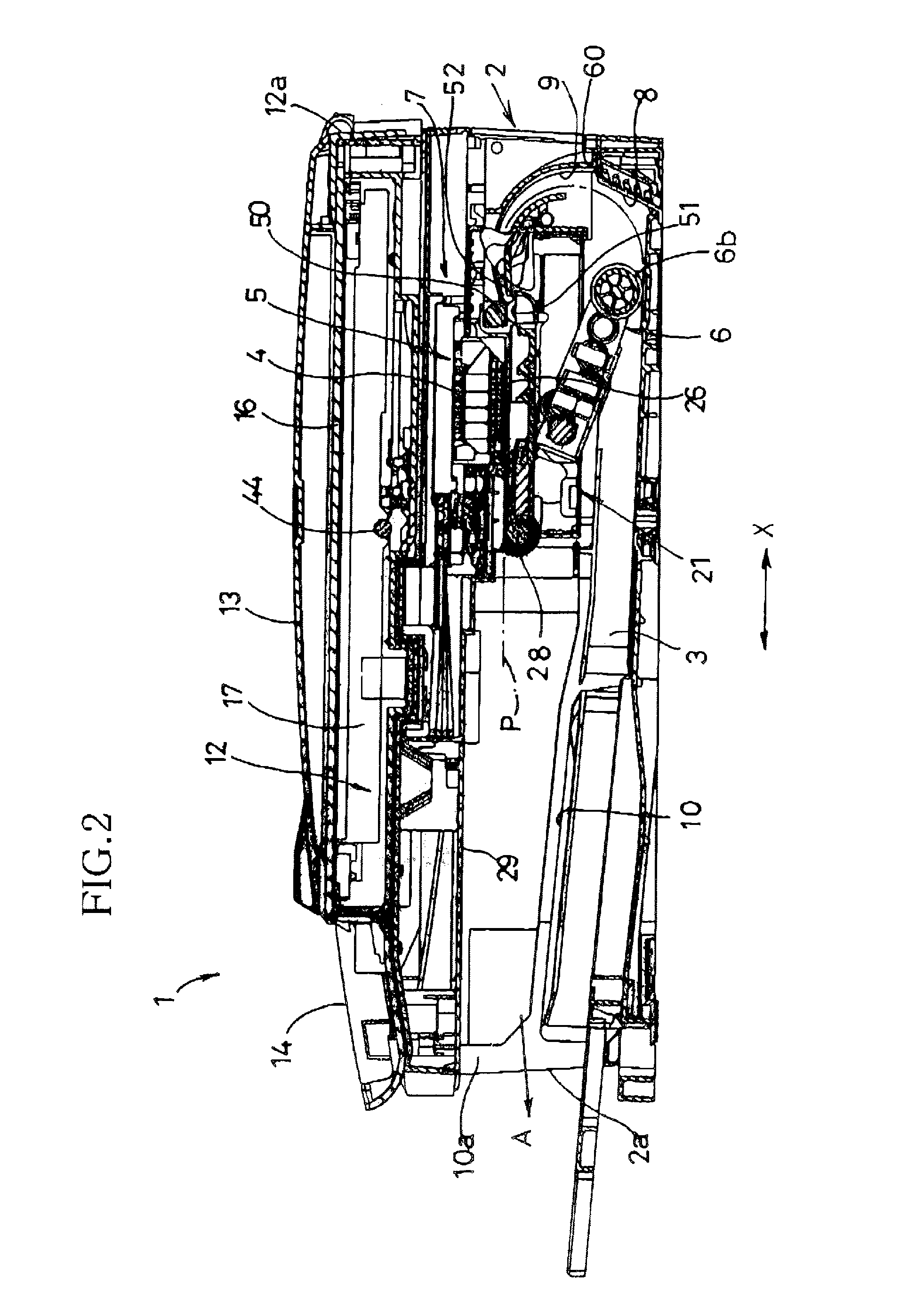 Feeding device and image recording apparatus equipped with the feeding device