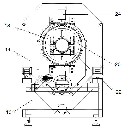 Spiral pipe cutting machine