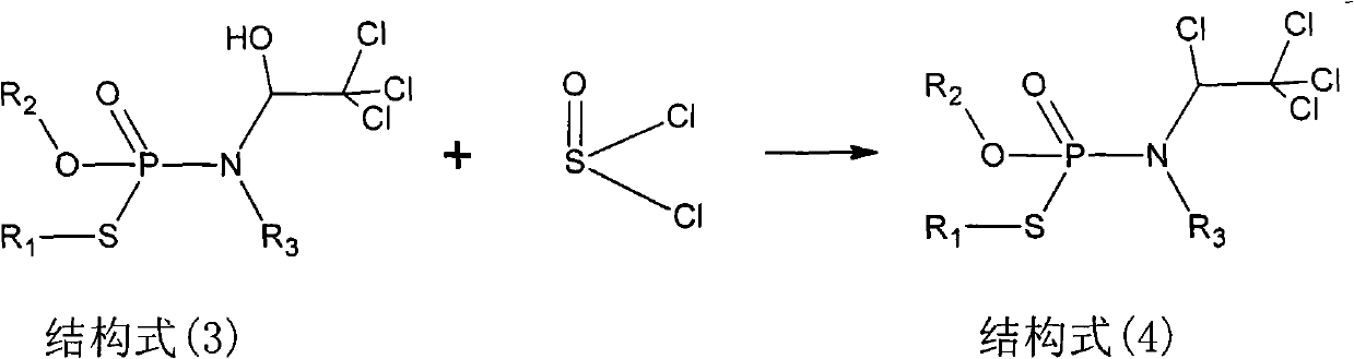 Thiophosphoramides agrochemical and preparation method