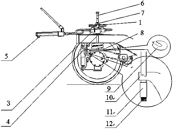 A method for adjusting the load of the tie spring in the state of rail vehicle preparation