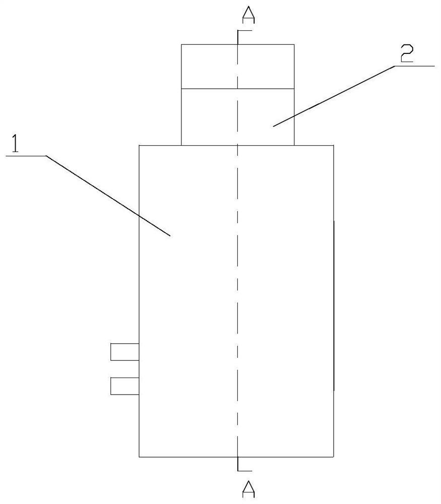 LED diffusion powder and preparation method and device thereof