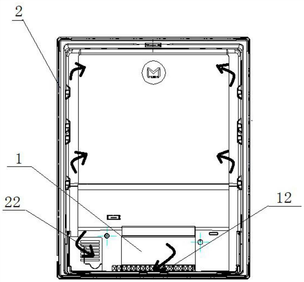 Single and dual system general type cold storage fan cover assembly used for refrigerator and refrigerator