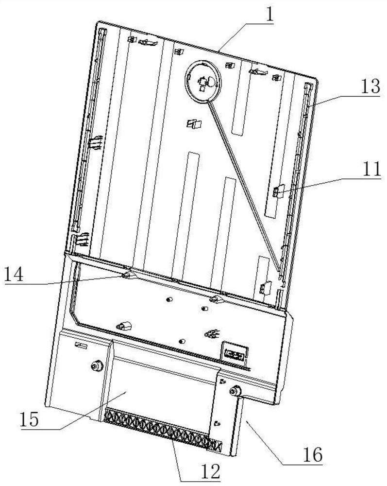 Single and dual system general type cold storage fan cover assembly used for refrigerator and refrigerator