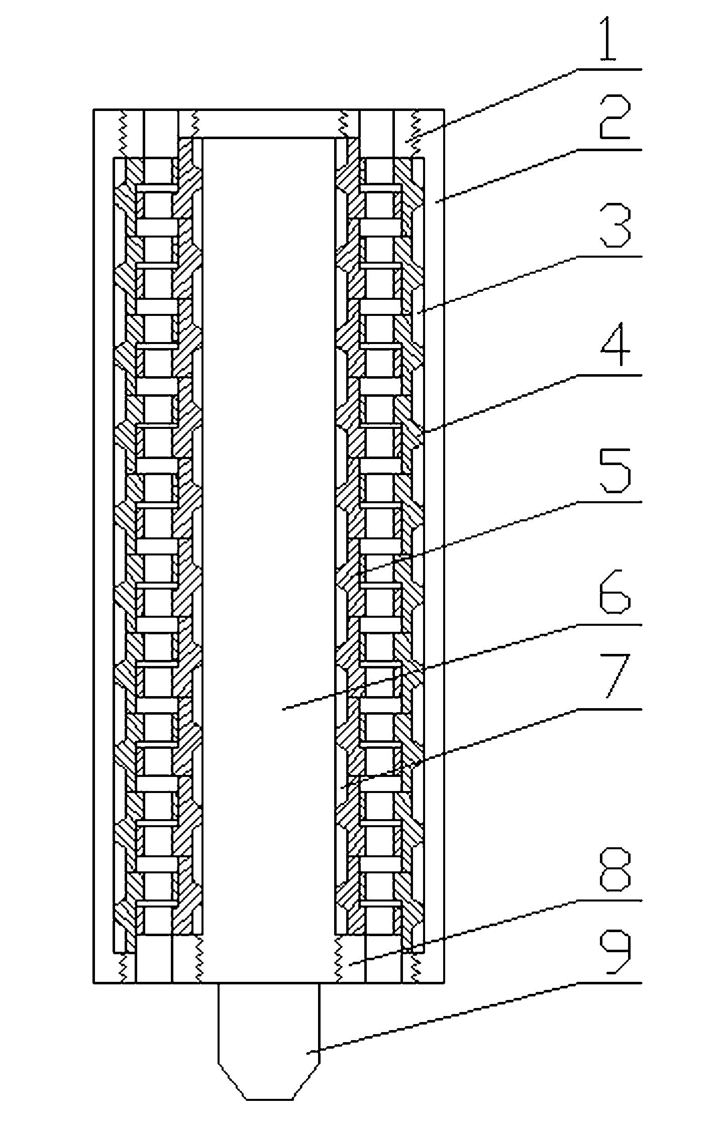Stator and rotor assembly for high-power high-speed high-efficiency turbodrills