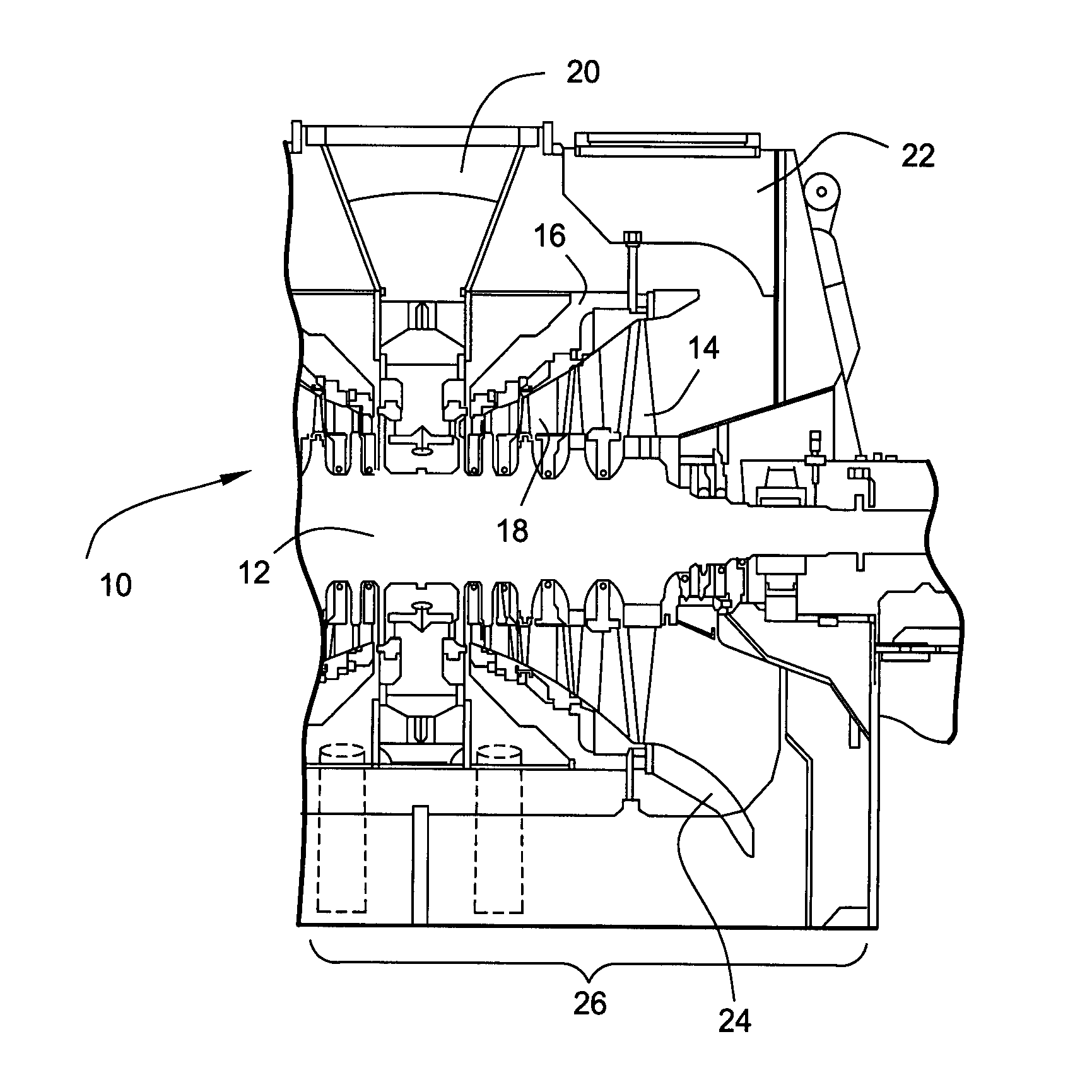 Steam turbine exhaust diffuser