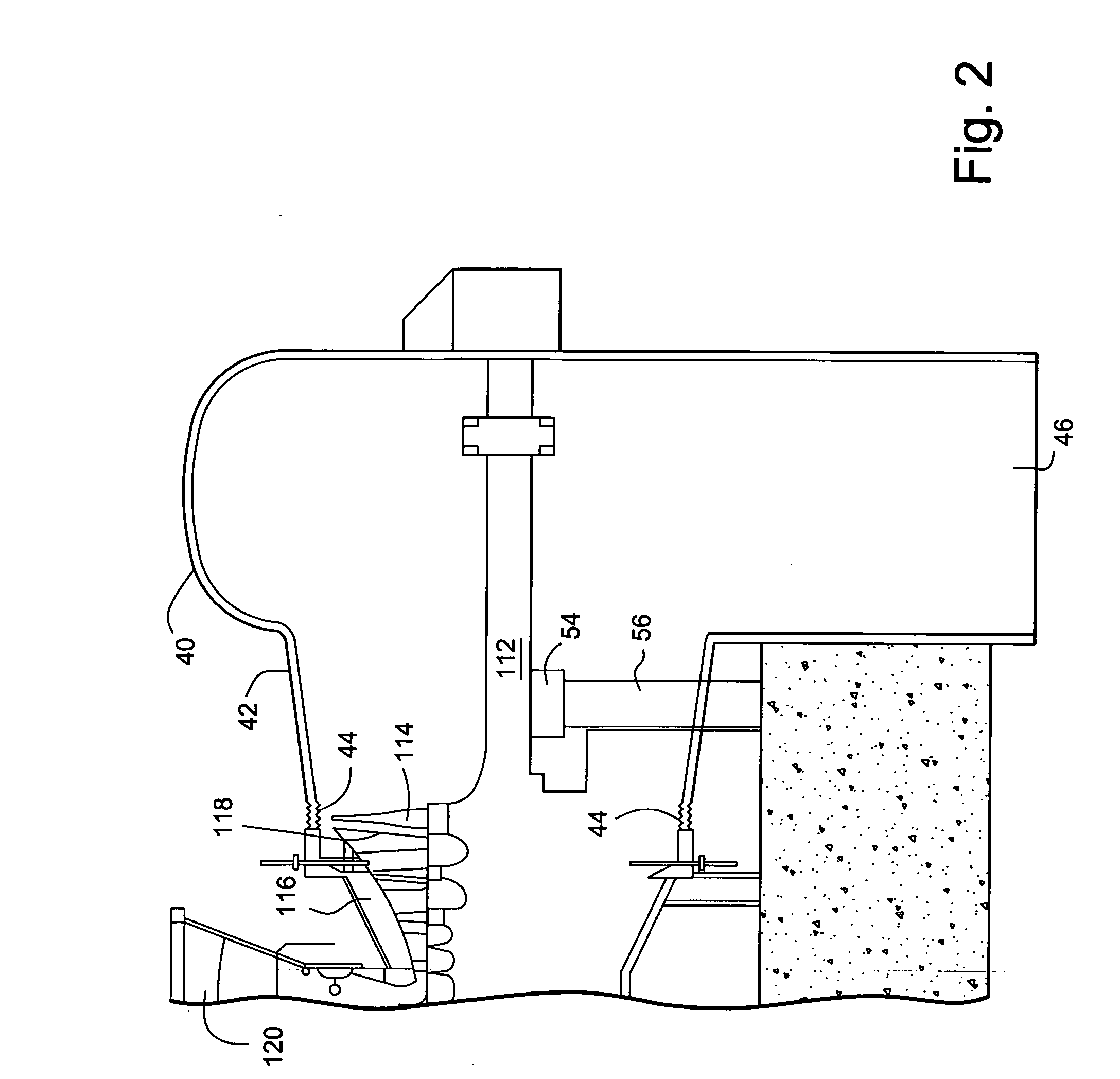 Steam turbine exhaust diffuser