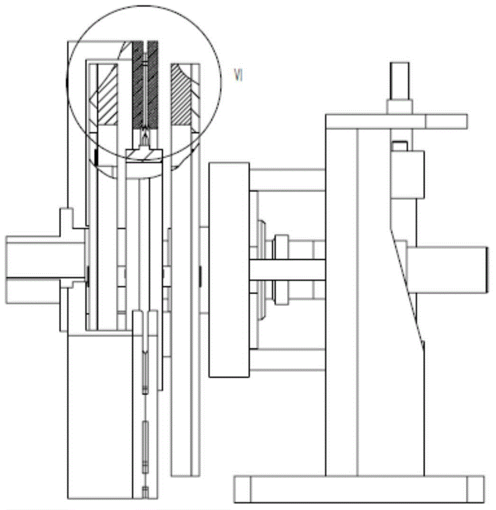 Permanent magnetic speed regulating device without iron loss