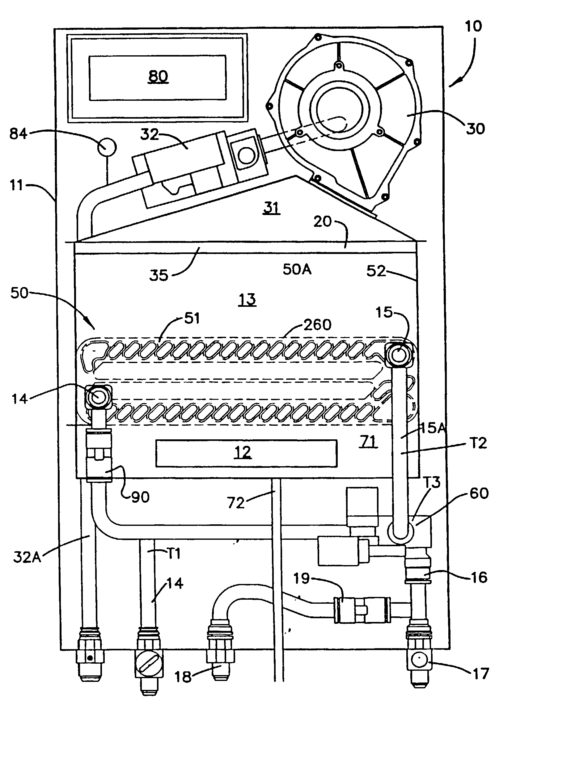 Water heater and water heater component construction