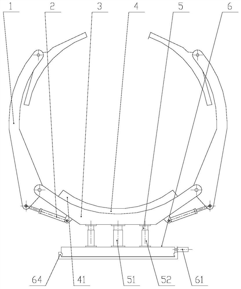 A method for horizontally segmented assembly of a multi-stage rocket