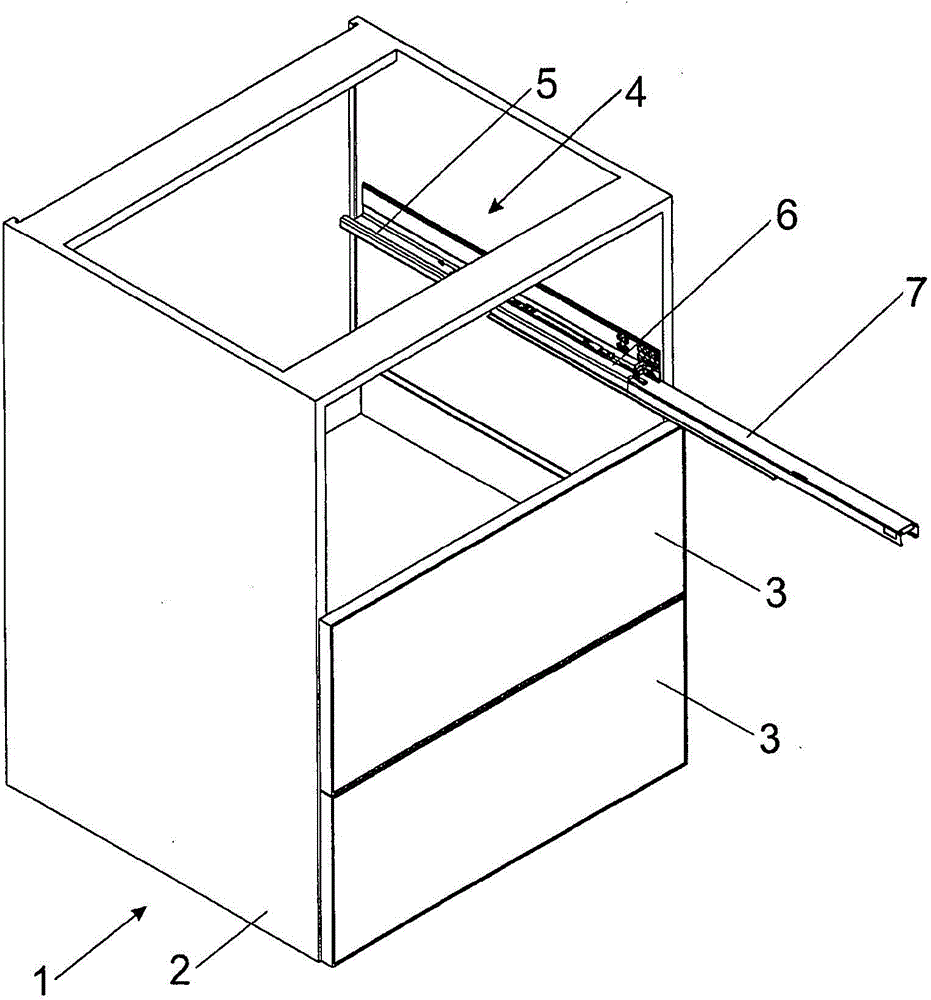 Damping device for movable furniture parts
