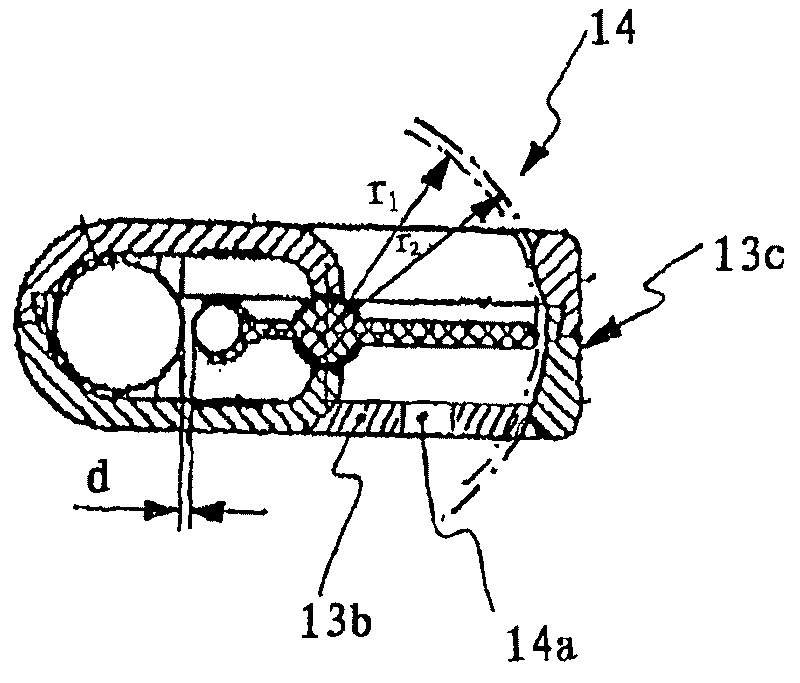 Device for monitoring an air supply flow or a volumetric air flow