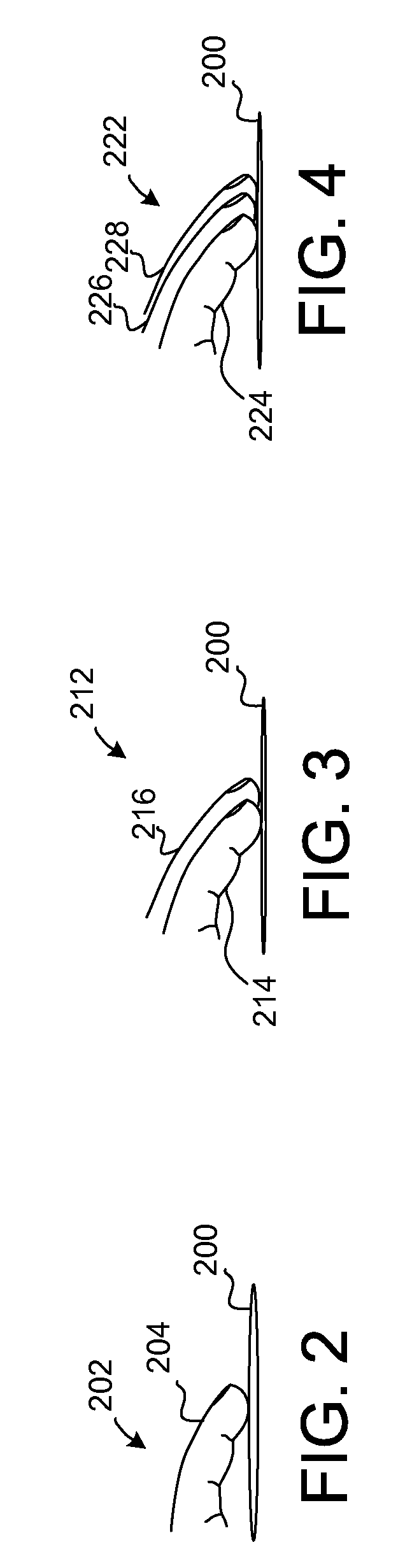 Proximity sensor and method for indicating extended interface results