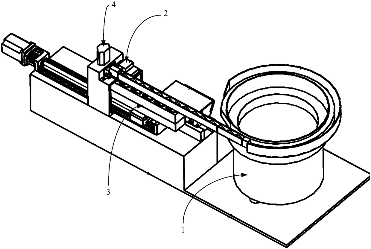 Feeding system with welding ring semicircular tube