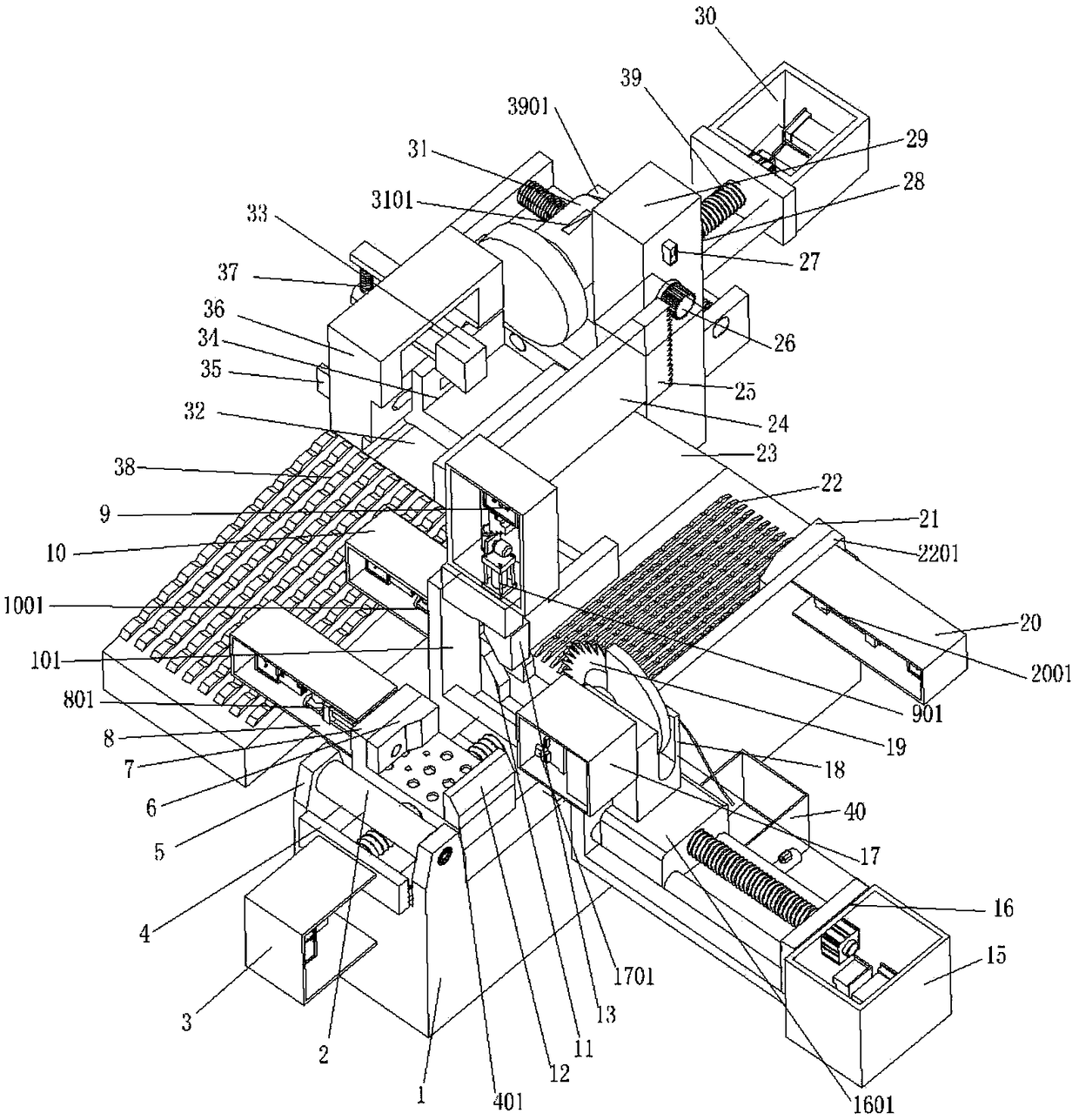 Automatic cutting and polishing device