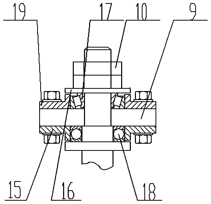 Sleeving press machine based on transformer coil