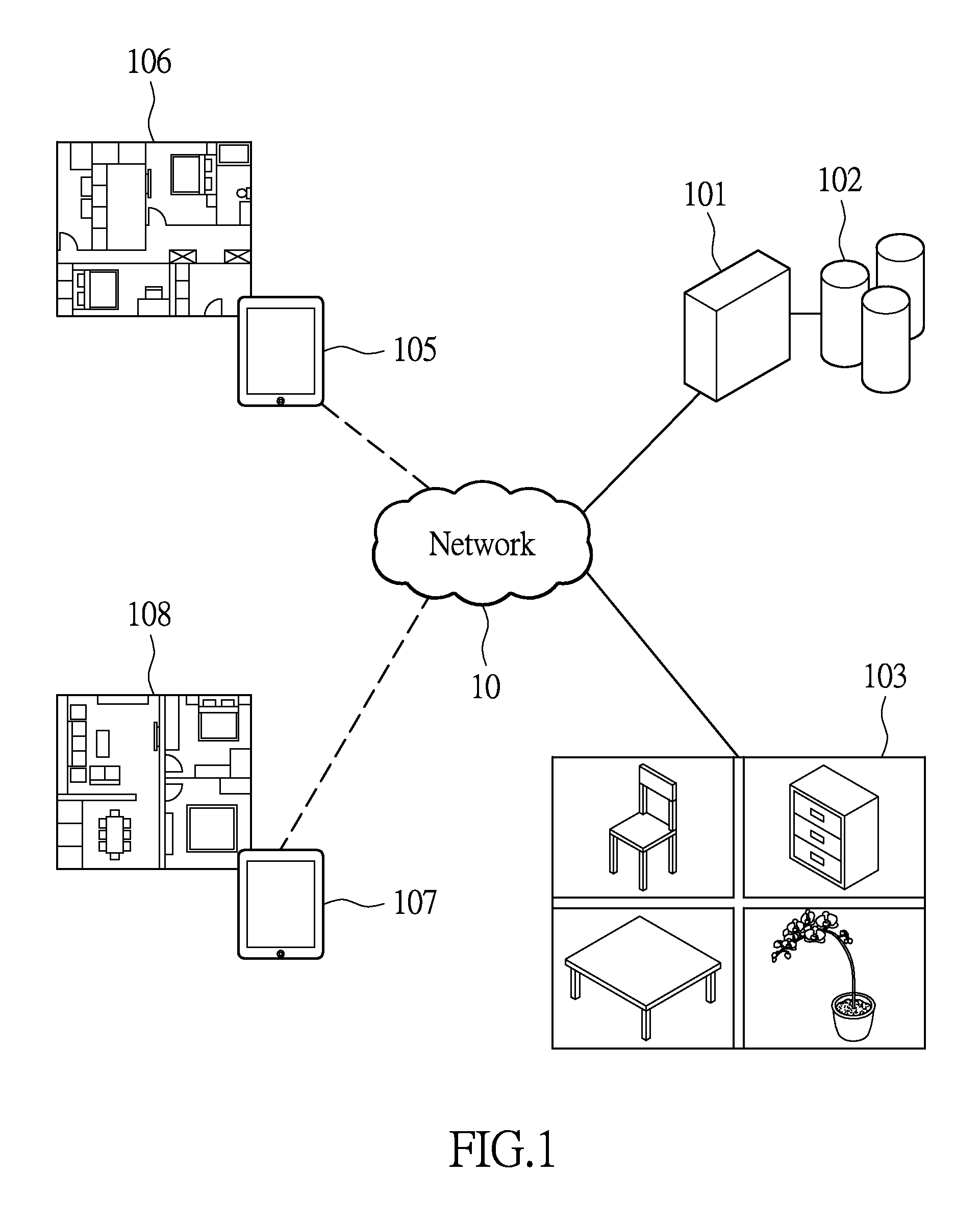 System for providing proposal of decoration for residence or exhibit and method for the same