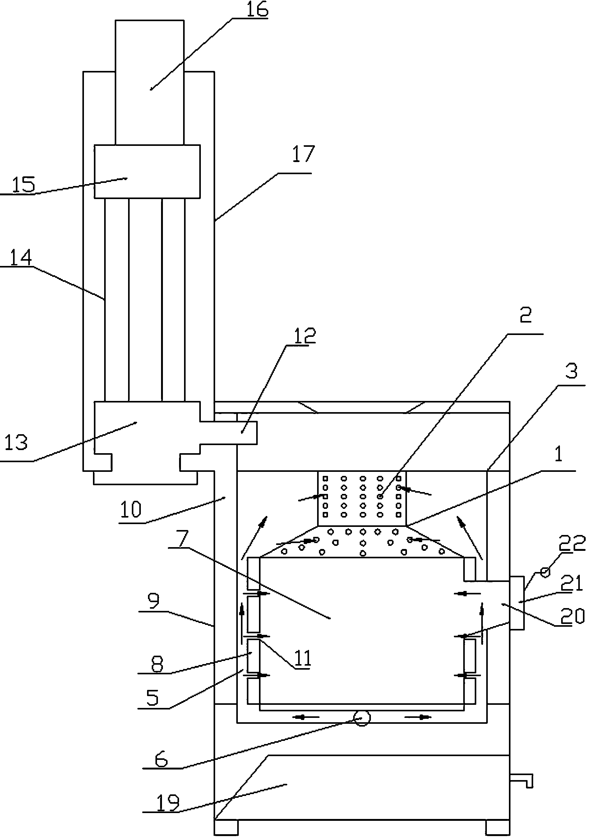Novel gasification combustion device