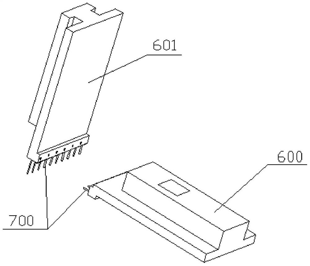 A charging pile main controller assembly device