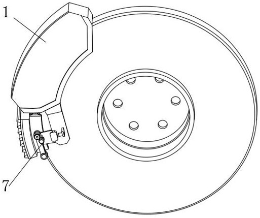 Air pressure disc brake
