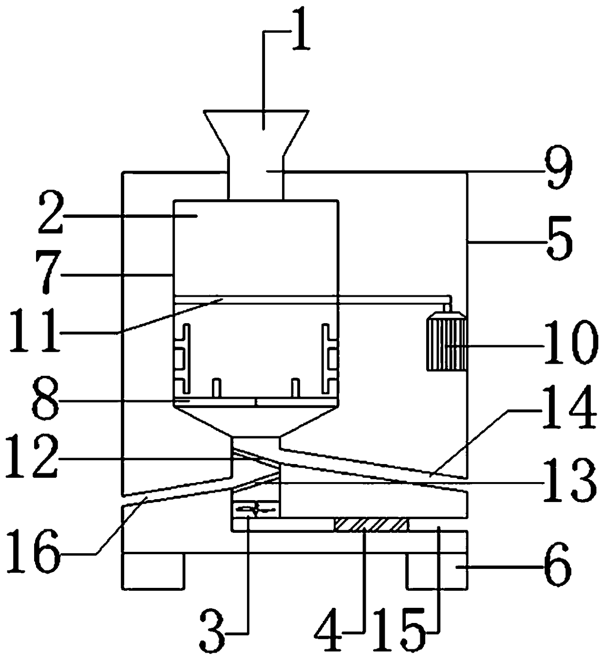 Seed drying device