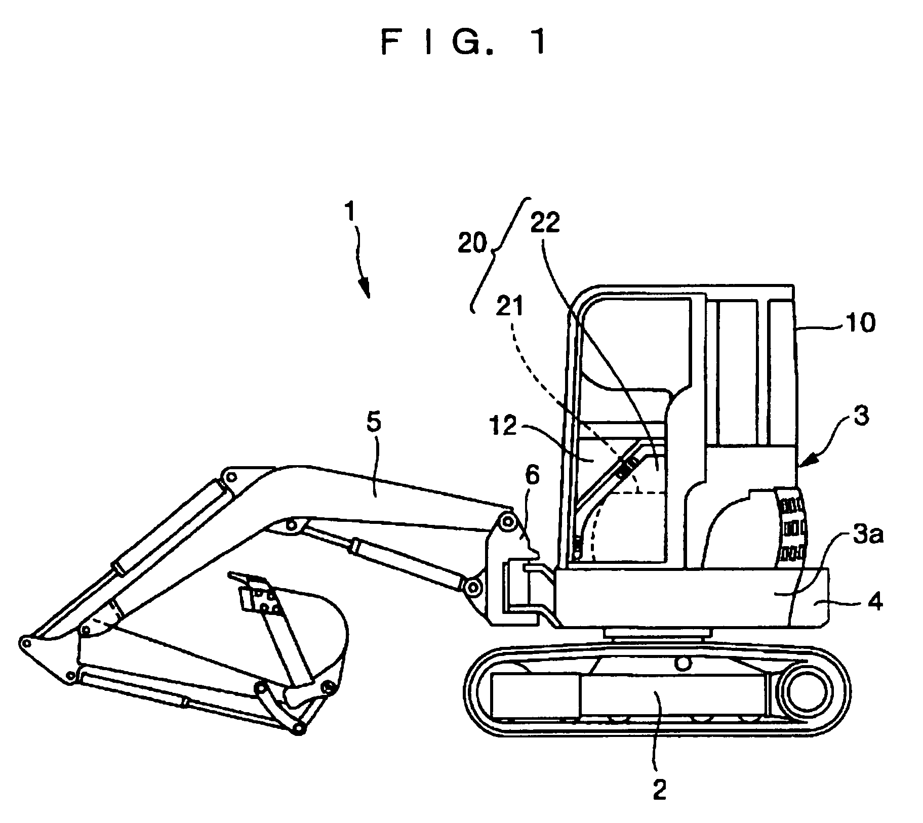 Air conditioning apparatus for hydraulic shovel