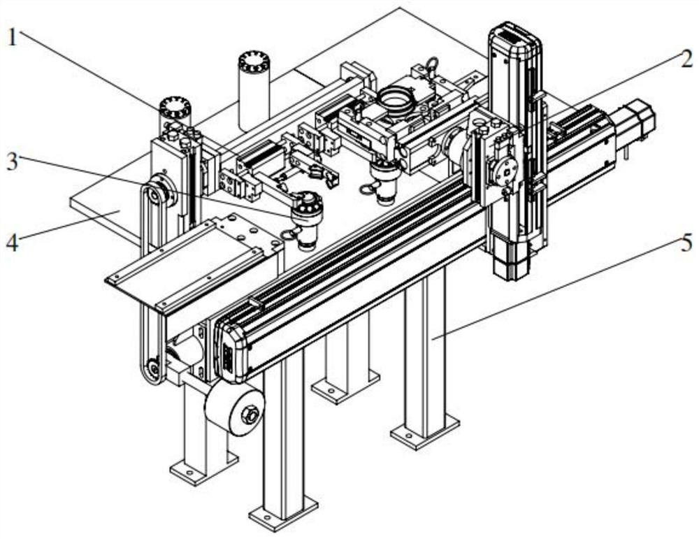 An automatic assembly machine and assembly method for an automobile hub bearing outer ring assembly