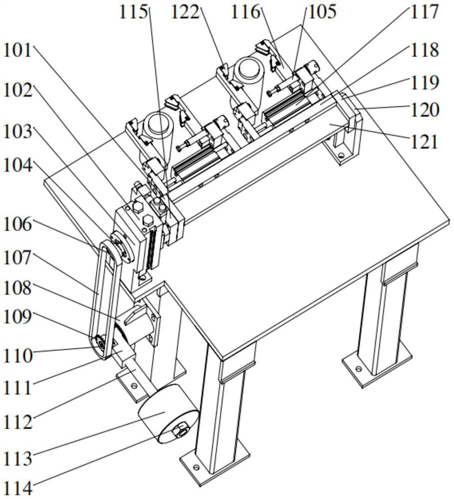 An automatic assembly machine and assembly method for an automobile hub bearing outer ring assembly