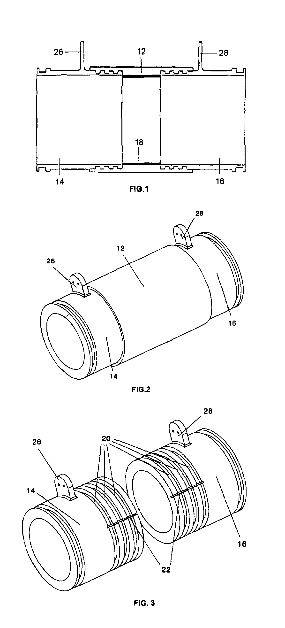 Current insulation system for fluid systems