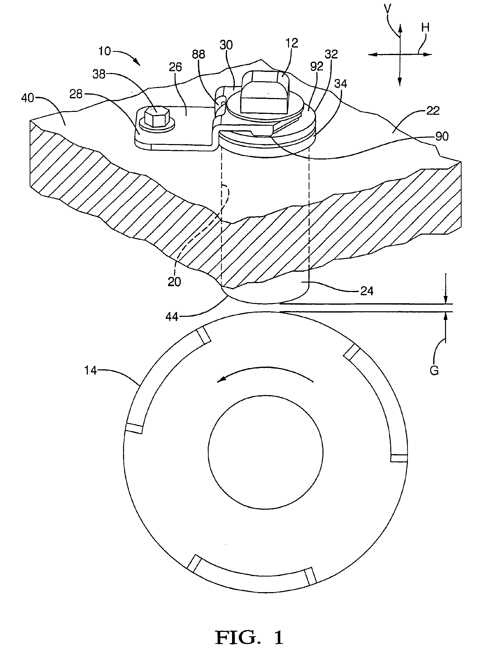 Method and apparatus for probe sensor assembly