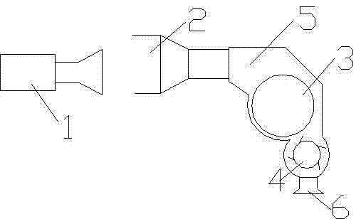 Airflow cotton conveying device