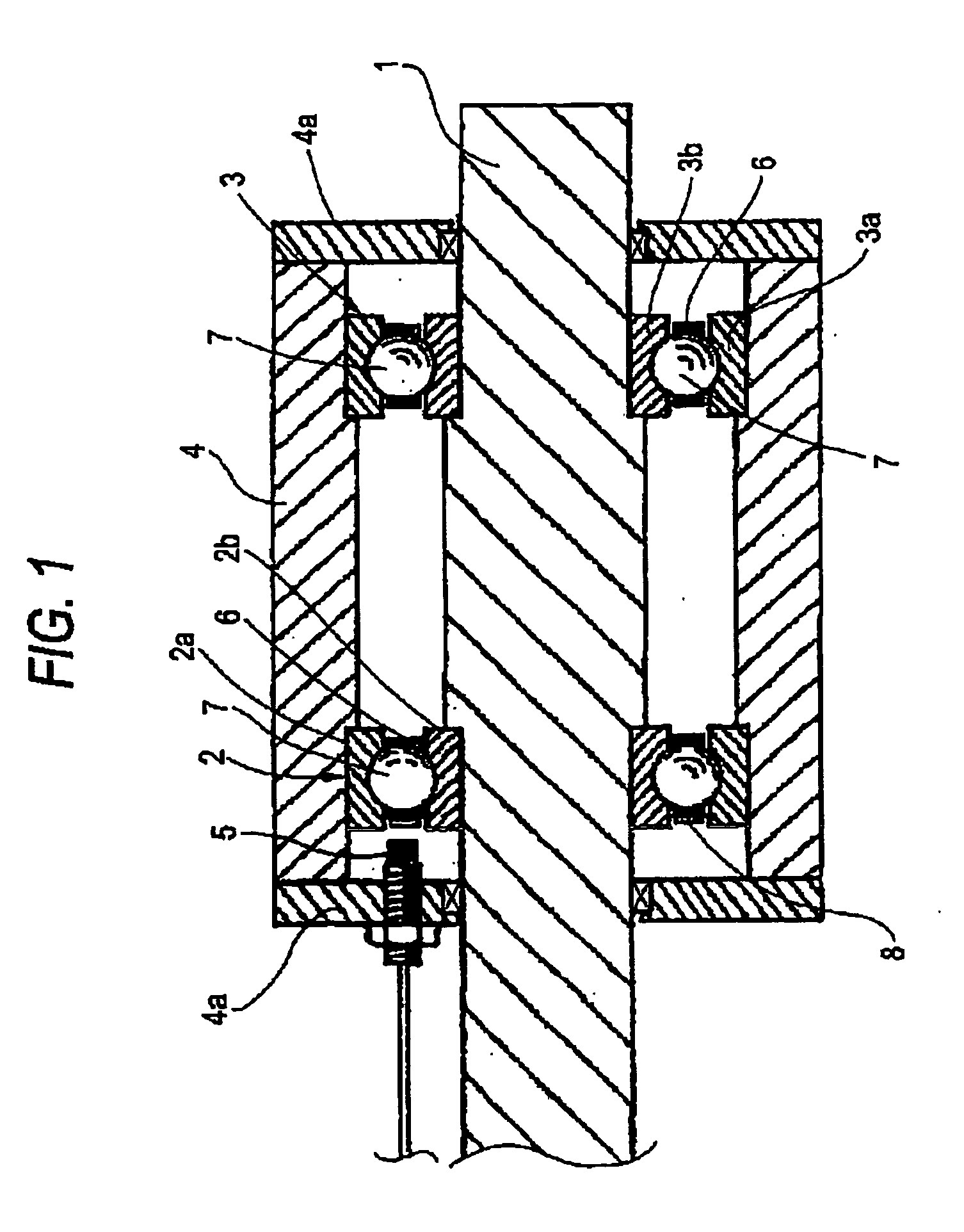 Rotary device with sensor and method for forming apparatus for measuring load on rolling bearing unit