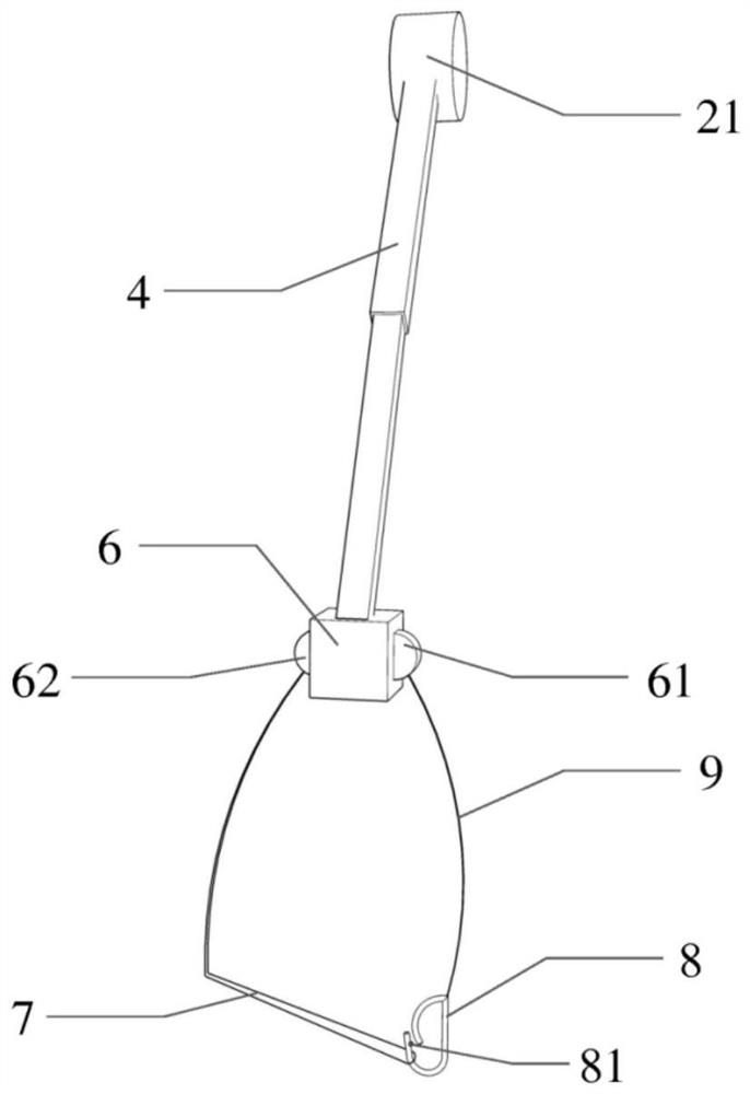 A noose-hoisting integrated device suitable for hoist cranes