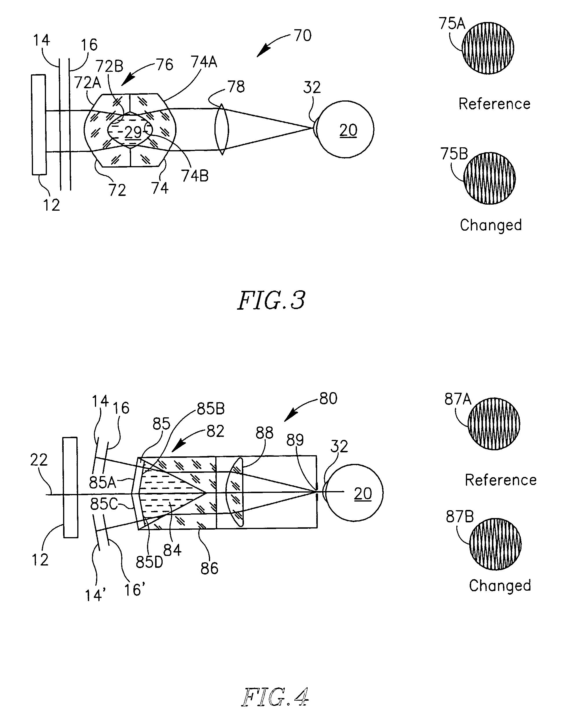 Packaging or container with optical indicator